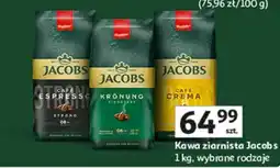 Auchan Kawa ziarnista Jacobs oferta
