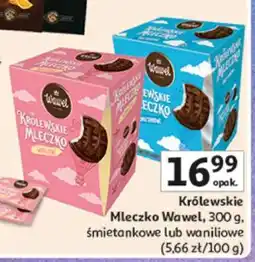 Auchan Królewskie Mleczko WAWEL oferta