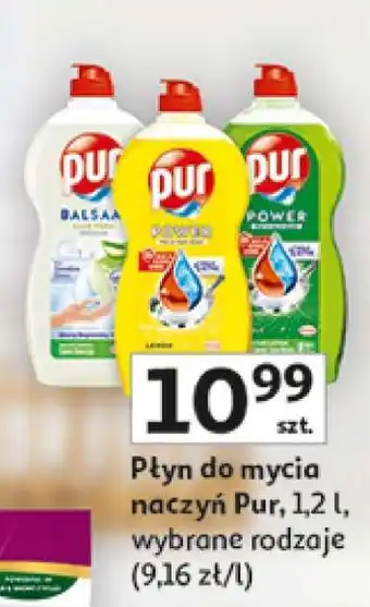 Auchan Płyn do mycia naczyń Pur oferta