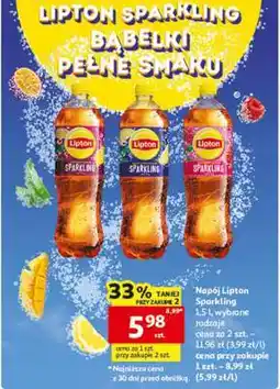 Auchan LIPTON SPARKLING oferta