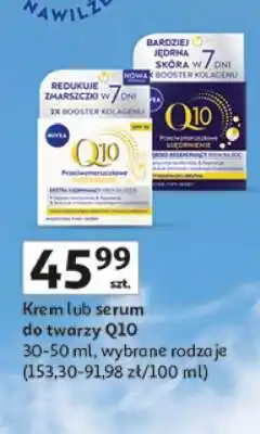 Auchan Krem lub serum do twarzy Q10 oferta