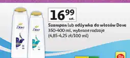 Auchan Szampon lub Odżywka do włosów Dove oferta