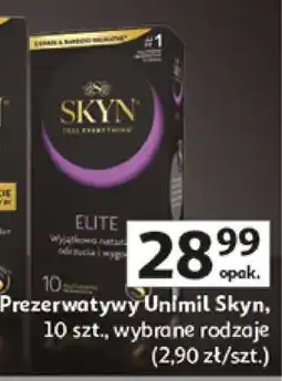 Auchan Prezerwatywy Unimil Skyn oferta