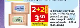 Auchan Papier nawilżany Luba oferta