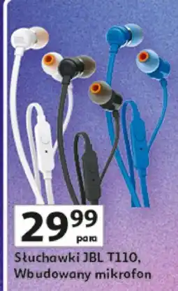 Auchan Słuchawki JBL T110 oferta