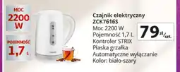 Auchan Czajnik elektryczny ZCK7616S oferta