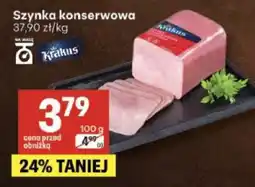 Delikatesy Centrum Szynka konserwowa oferta