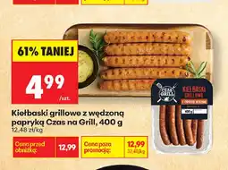 Biedronka Kiełbaski grillowe z wędzoną papryką Czas na Grill oferta