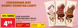 Biedronka Marletto Lody na patyku Triple oferta