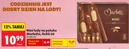 Biedronka Marletto Mini lody na patyku oferta