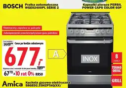 Media Expert Kuchenka gazowo-elektryczna Amica oferta