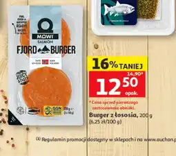 Auchan Burger MOWI oferta