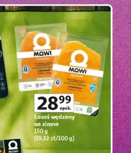 Auchan Łosoś wędzony MOWI oferta