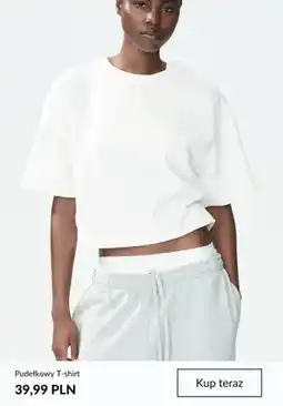 H&M T-shirt pudełkowy oferta