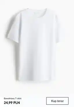 H&M Bawełniany T-shirt oferta