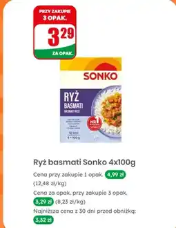 Dino Ryż basmati Sonko 4-pak oferta