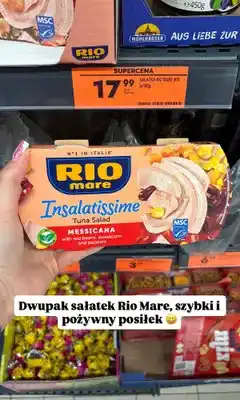 Biedronka Sałatka z tuńczykiem Rio Mare Insalatissime Messicana oferta