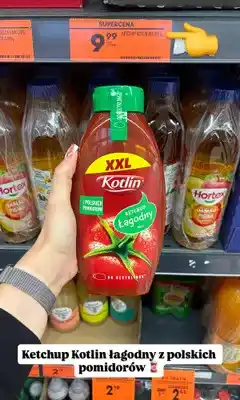 Biedronka Ketchup Kotlin łagodny oferta