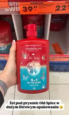 Biedronka Żel pod prysznic 3w1 Old Spice Tomorrowland Edition Rockstar oferta