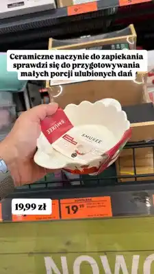 Biedronka Ceramiczne naczynie do zapiekania Smukee oferta