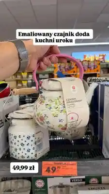 Biedronka Czajnik emaliowany Emalia Olkusz oferta