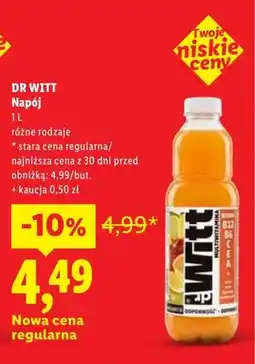 Lidl Napój Dr Witt oferta