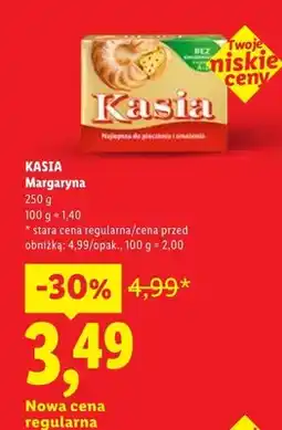 Lidl Margaryna Kasia oferta
