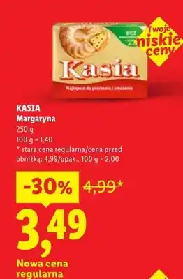 Lidl Margaryna Kasia oferta