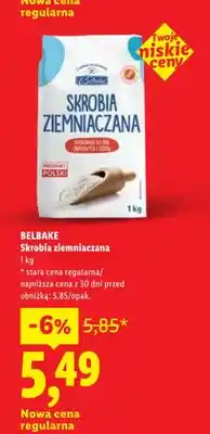 Lidl Skrobia ziemniaczana Belbake oferta