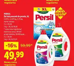 Lidl Żel do prania Persil XL oferta