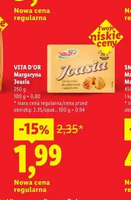 Lidl Margaryna Joasia Vita D'Or oferta