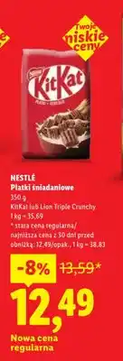 Lidl Płatki śniadaniowe Nestlé KitKat oferta