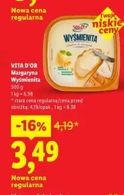 Lidl Margaryna Wyśmienita Vita D'Or oferta