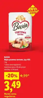 Lidl Mąka pszenna tortowa typ 405 Basia oferta