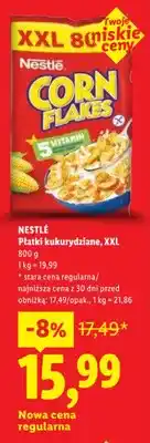 Lidl Płatki kukurydziane Nestlé XXL oferta