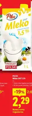 Lidl Mleko UHT Pilos 1,5% oferta