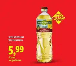 Lidl Olej rzepakowy Wielkopolski oferta