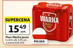 Auchan Piwo Warka oferta