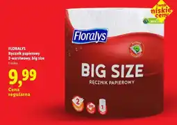 Lidl Ręcznik papierowy Floralys 2-warstwowy Big Size oferta