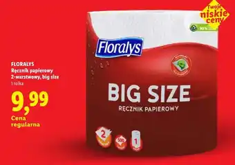 Lidl Ręcznik papierowy Floralys 2-warstwowy Big Size oferta