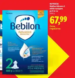 Lidl Mleko następne Bebilon Advance 2 po 6 m-cu oferta