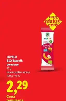 Lidl Batonik owocowy Lupilu BIO oferta