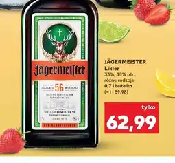 Kaufland Likier Jägermeister oferta