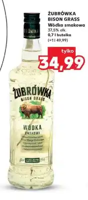 Kaufland Wódka smakowa Żubrówka Bison Grass oferta