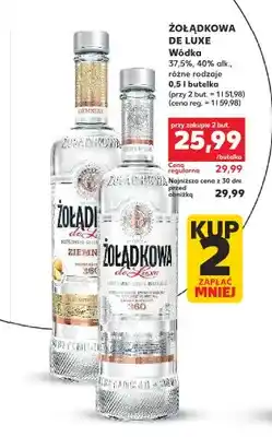 Kaufland Wódka Żołądkowa de Luxe Czysta de Luxe oferta