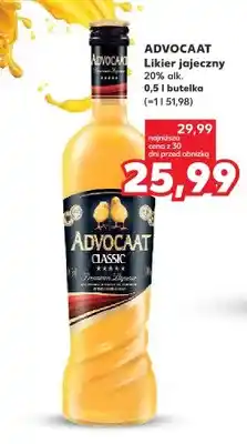 Kaufland Likier jajeczny Advocaat Classic oferta