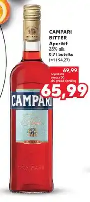 Kaufland Bitter Aperitif Campari oferta