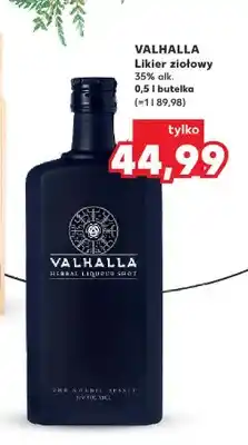 Kaufland Likier ziołowy Valhalla oferta