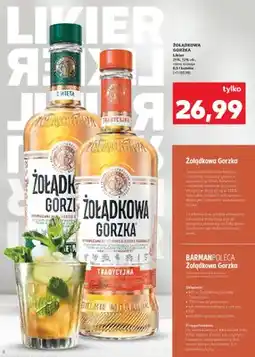 Kaufland Likier Żołądkowa Gorzka Tradycyjna oferta