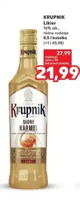 Kaufland Likier Krupnik Słony Karmel oferta